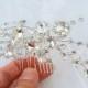SALE SWAROVSKI large wedding bridal crystal head piece