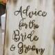 advice for the bride & groom wood book box,  wooden guest book. rustic chic wedding, shabby chic wedding, country wedding, garden wedding
