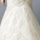 Vintage Layered Lace Sweetheart Neckline Wedding Dress With Beading 