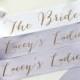 Custom Bachelorette Bridal Party Sash Pack - PACK of bridal party sash- bridesmaid sash- Bachelorette Sash - Satin Bride Sash -