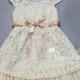 Vintage Inspired flower girl dress ivory beige flower girls lace dress toddler lace dress boho flower girl dress flower girl dress lace