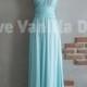 Bridesmaid Dress Infinity Dress Pastel Blue Floor Length Maxi Wrap Convertible Dress Wedding Dress