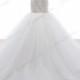 IS049 Unique fitted mermaid tulle bottom bridal wedding dress