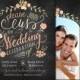Custom Personalized Digital Wedding Invitation Photo Cards, 5x7 PRINTABLE or PRINTED - Join Us