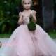 Devine  Girls Princess Blush Pink Floor Length Tulle Gown. Also avail in Other colours