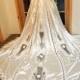 Marie Antoinette Couture-Non Traditional Bride-Custom Handmade OOAK 2 PC Mini Bridal Dress with Detachable Train