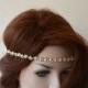 Wedding Headband, Rhinestone and Pearl Headbands,  Bridal Headpieces, Bridal Accessories, Wedding hair Accessory