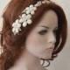 Wedding Hair Accessory, Bridal Headbands, Rhinestone and Pearl Headaband, Bridal Hair Accessories