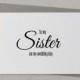 To My Sister On My Wedding Day Card - To My Sister Wedding Card, Wedding Stationery, To My Sister Thank You Wedding Card, Wedding Note, K1