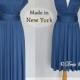 Midnight Blue infinity dress, Bridesmaid dress, infinity convertible maxi dress, short multiway dress, party dress, dress for bridesmaid
