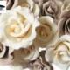 Sugar Wired Roses Various Colors Edible Cake Cupcake Toppers Birthday Wedding