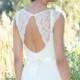 Loren - Boho wedding dress, Romantic wedding dress , backless  wedding dress, beach wedding dress