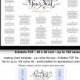 Rustic Wedding seating chart template