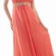 Halter Ruched Crystals Chiffon Backless A-line Floor Length Sleeveless