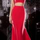 Sleeveless One Shoulder Floor Length Satin Red A-line Ruched Zipper