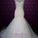 Strapless Sweetheart Mermaid Lace Wedding Dress with Soft Tulle Skirt 