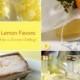 DIY Lemon Favors: Perfect For A Summer Wedding!
