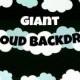 Giant Cloud Backdrop, White Cloud Garland, Cloudy Sky, Rainbow Birthday, Toy Story, Air Balloon Birthday