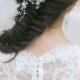 Wedding Hair Pins, Bridal Hair Pins, Wedding Hair Accessories,  Pearl Hair  Pins, Ivory Pearl Hair Pins ,Petite Floral  Pins