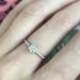 Diamond Flower Cluster Ring 18k . Diamond Engagement Ring . Wedding Ring . Anniversary Ring . Yellow White Rose Gold