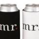 Mr. and Mrs. Can Coolers/Coozie Gift Set