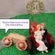 Tractor Farm County Outdoor Rustic Couple on Groom 50TH Wedding Anniversary Cake Topper - Mr Loves Mrs Love of My Life Forever - RED Style3