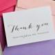 Bridal Shower Thank You Cards, Future Mrs. Thank You Cards, Wedding Thank You Cards, Bridal Shower Gift - Set of 10