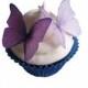 SPRING Cake Ideas  - Edible Butterflies in 24 Purple and Lavender - Wedding Cupcake, Cupcake Supplies, Cupcake Shop