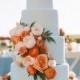 Elegant Seaside Wedding With A Pop Of Orange