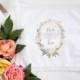 Tea Rose Wreath Mother of the Bride Handkerchief.  Lace edge Handkerchief. Mother of the Bride Handkerchief.  Mother of the Groom.