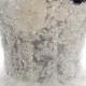 IS045 Informal illusion lace tiered ball gown wedding dress