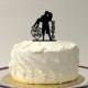 Loving Embrace Silhouette Wedding Cake Topper Personalized Family Last Name Monogram Silhouette Cake Topper Dancing Cake Topper Beach Themed