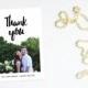 wedding thank you printable card  - Digital 5x7 Photo Wedding Thank You / weddings / wedding photo / in love / INSTANT DOWNLOAD