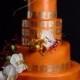 Amazing Orange Wedding Cakes