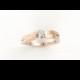 14k gold ring, Rose gold  Diamond engagement ring, Anniversary ring, Wedding ring, Unique diamond ring,Diamond Eternity Ring DC1046