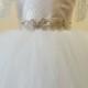 Lace and Tulle Flower Girl Dress 