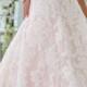 Strapless Lace Bridal Gown