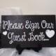 Please Sign Our Guest Book Wedding Sign, Guest Book Sign, Guest Book Wedding Prop, Rustic Wedding Sign