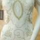 Retro lace wedding dress, bridal dress from original Nottingham two tone lace, boho wedding dress, beach lace wedding dress, bridal gown
