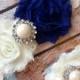 ROYAL BLUE  wedding garter set / bridal  garter/  lace garter / toss garter included /  wedding garter / vintage inspired lace garter