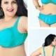 Lake Green Solid Color High Flexibility Sexy Halter Plus Size Bikini With Widening And Thickening Lidyy1605241074