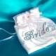 Bridal Drawstring Bag, Satin Money Dance Bag, Card Bag, Bridal Pouch