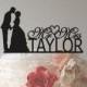Personalized Custom Mr & Mrs Wedding Cake Topper with YOUR Last Name