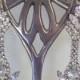 Crystal Bridal Earrings, Vintage Wedding Jewelry, Clip On Earrings, Dangle, Rhinestone, Diamante, Great Gatsby, Art Deco, Wedding Earrings