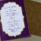 Moroccan Wedding Invitation