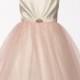 Gorgeous Ruched Flower Girl Dress