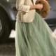 Tulle Skirt Carrie Bradshaw, Tea length tulle wedding skirt