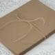 Kraft Brown Envelopes  A2 Envelopes  4 3/8" x 5 3/4"  Smooth Elegant - Weddings, Invitations, Stationery, Scrapbook, Card Envelopes