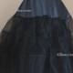 Black Tea Length Crinoline. Medium Fullness. Designed specifically for Tea Length Dresses. Available in Other Colors.