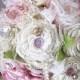 Vintage or Rustic Bridal Bouquet-READY FOR PURCHASE!